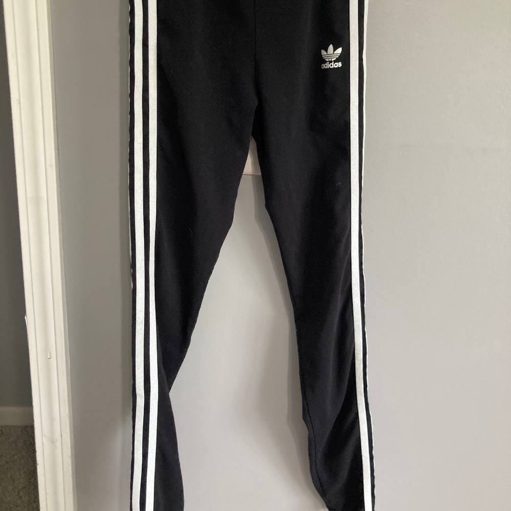 3 Stripe Adidas Leggings